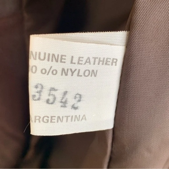 Vintage 70s The Leather Shop Sears Jacket Mens 44 XT Tall Leather Long Coat